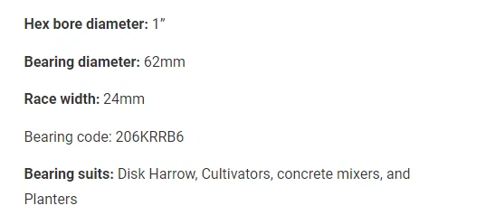 206 KRRB6 -GB email:winnie@gbbearing.com